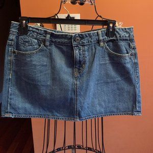Vintage Gap Mini Denim Skirt